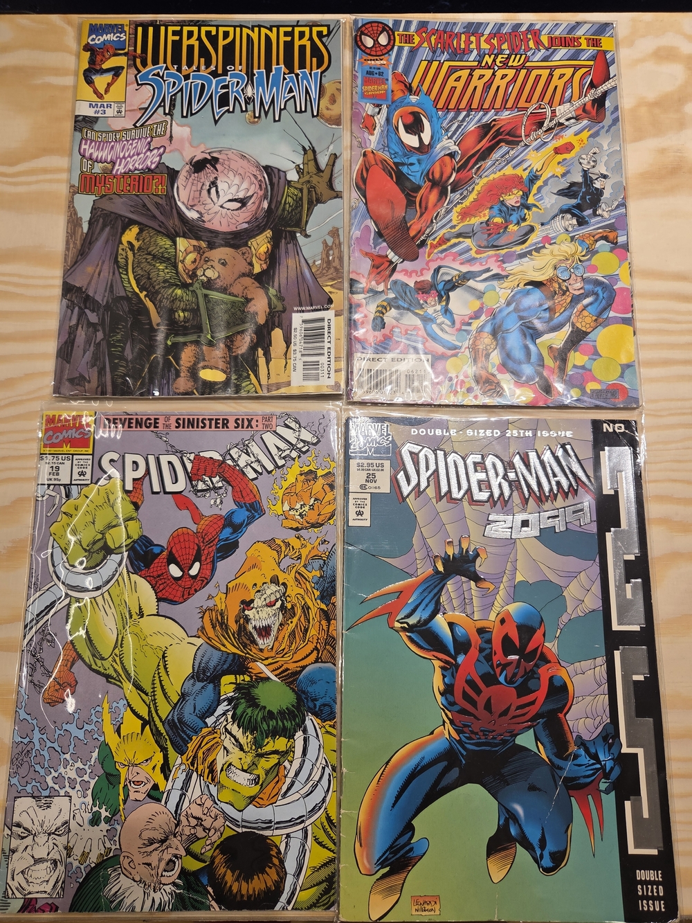 Assorted 90s Spiderman Comic Books